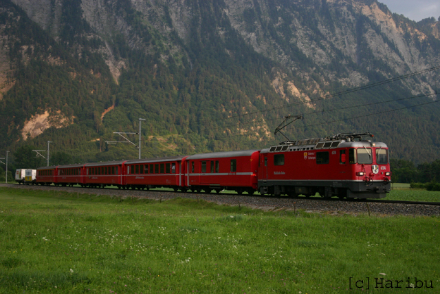 Regio Express
Regio Express Scuol-Disentis bei Malans
