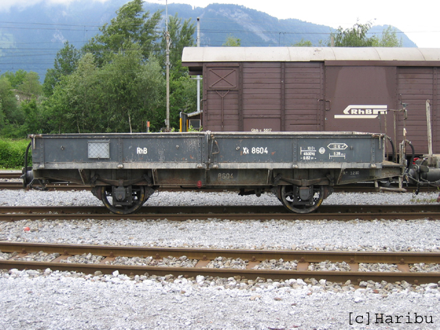 Xk 8604
13.10.2011 ausrangiert (an Albulamuseum Bergün abgegeben)
