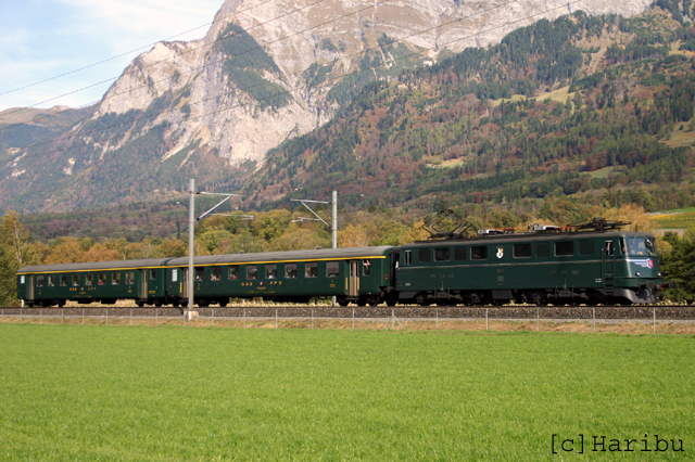 Ae 6/6 11421
26.10.2013 Ae 6/6 11421 unterwegs nach Chur
