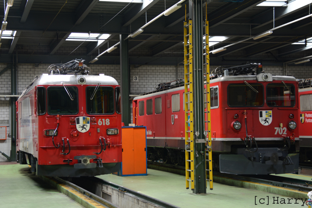Ge 4/4 II 618 + Ge 6/6 II 702
