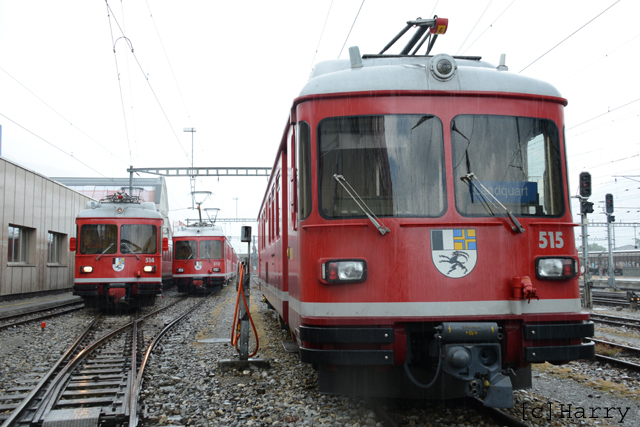 Be 4/4 515
20.12.2021 Verkauft an MGB
07.08.2022 Zurück an RhB
