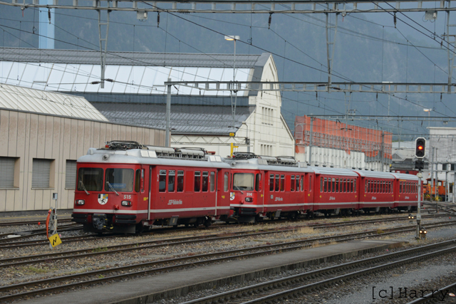 Be 4/4 515
20.12.2021 Verkauft an MGB
07.08.2022 Zurück an RhB
