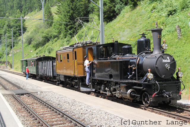 G 3/4 11 und Ge 2/4 222
