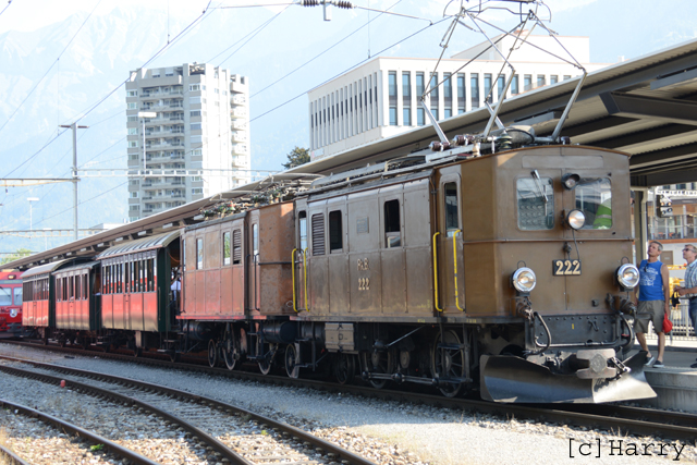 Ge 2/4 205 und 222

