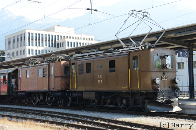 Ge 2/4 205 und 222
