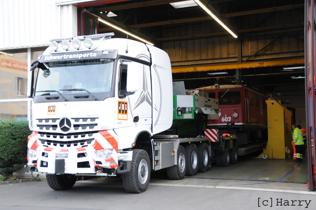 Ge 4/4 I 602
07.03.2012 Leihgabe ans Verkehrshaus Luzern
16.11.2015 zurück aus Verkehrshaus zur RhB
