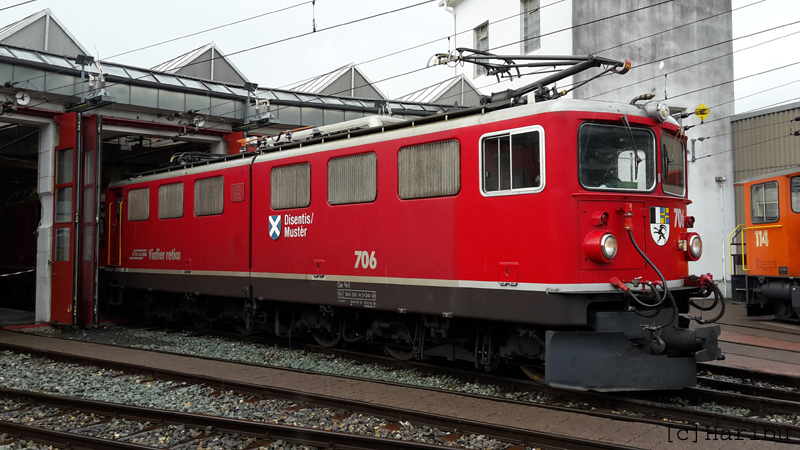 Ge 6/6 II 706
14.12.2023 Abbruch
