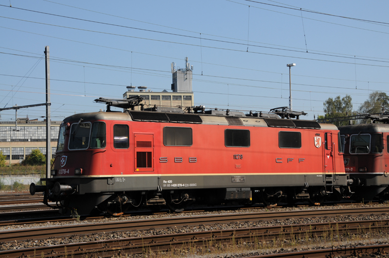 Re 4/4 11278 (420 278) Cham
