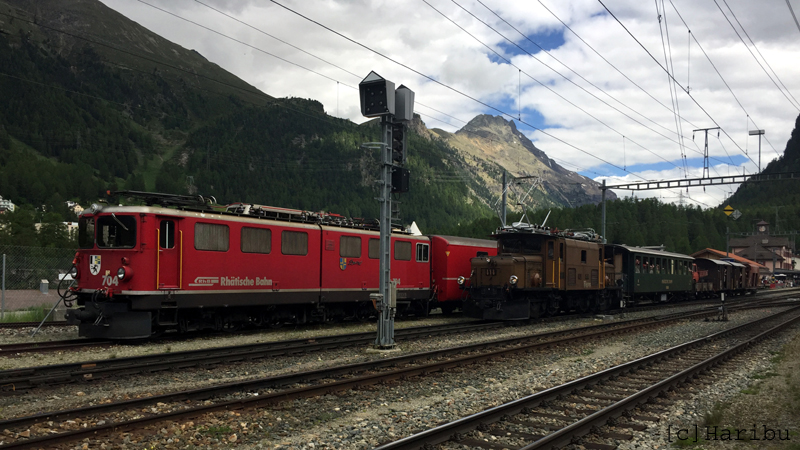 Ge 6/6 II 702, Ge 6/6 I 414
