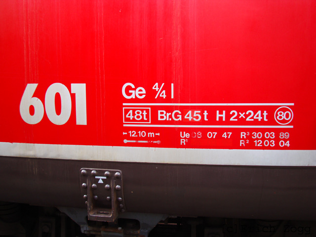 Ge 4/4 I 601
