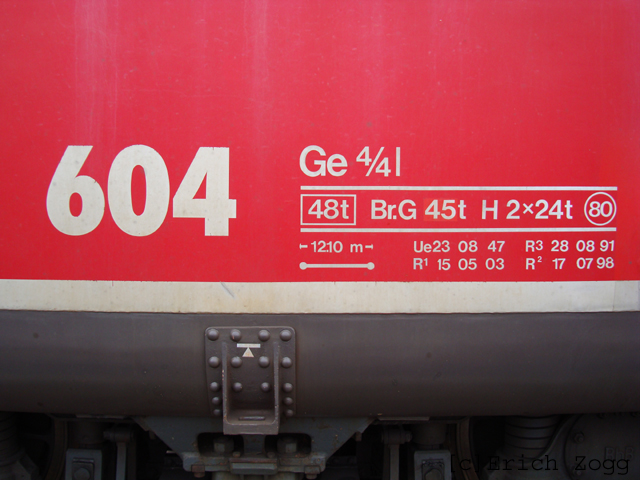 Ge 4/4 I 604

