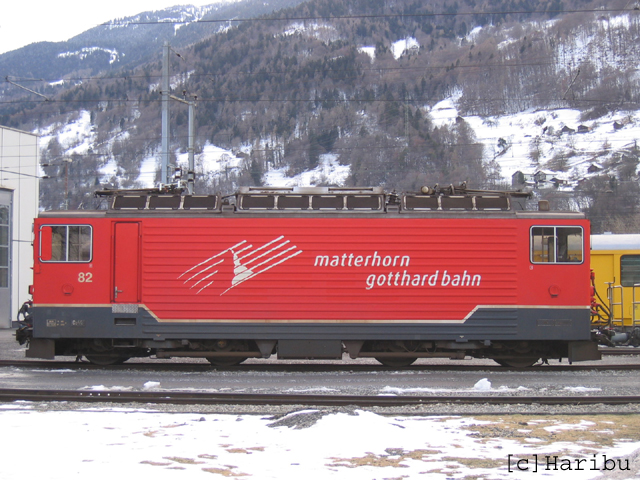 10.03.2006 Ge 4/4III 82 MGB in Landquart
