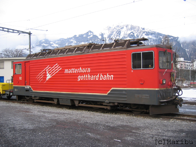 10.03.2006 Ge 4/4III 82 MGB in Landquart
