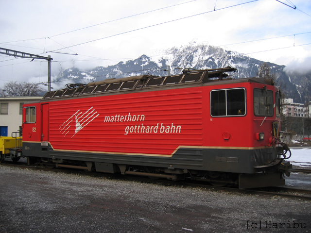 10.03.2006 Ge 4/4III 82 MGB in Landquart
