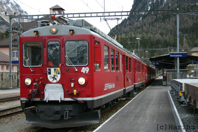 ABe 4/4 49
15.12.2014 Umbau zu Xe 4/4 232 02 Hilfswagen Poschiavo
10.07.2015 Umnummeriert zu Xe 4/4 272 01
