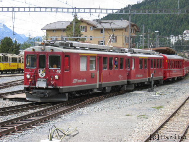 ABe 4/4 49 und 46
15.12.2014 Umbau zu Xe 4/4 232 02 Hilfswagen Poschiavo
10.07.2015 Umnummeriert zu Xe 4/4 272 01
