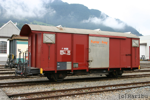 P 10126
Wurde umgebaut zu Containertragwagen
