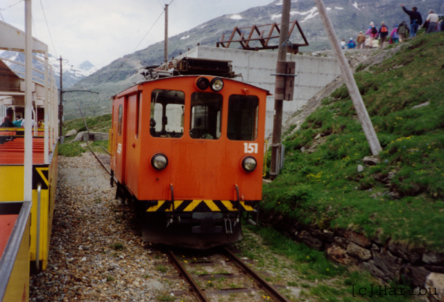 De 2/2 151
Aufnahme 1993
23.03.2023 Ausrangiert, Verkauf an Club 1889 / Wohlis Kutschbetrieb Pontresina
