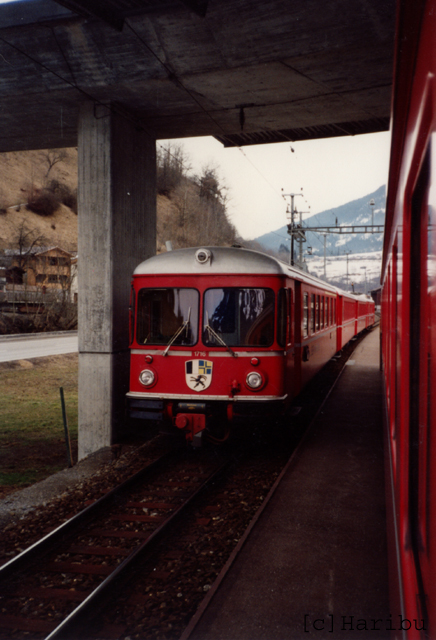 ABDt 1716
Aufnahme 1993
20.12.2021 Verkauft an MGB
07.08.2022 Zurück an RhB
