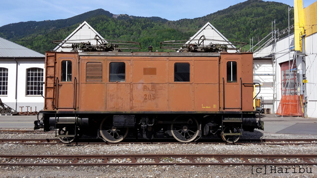 Ge 2/4 205
08.05.2015 Rückkehr nach Landquart
