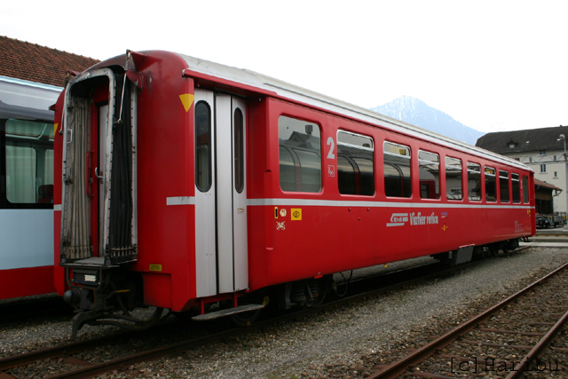 B 2413
20.12.2021 Verkauft an MGB
07.08.2022 Zurück an RhB
