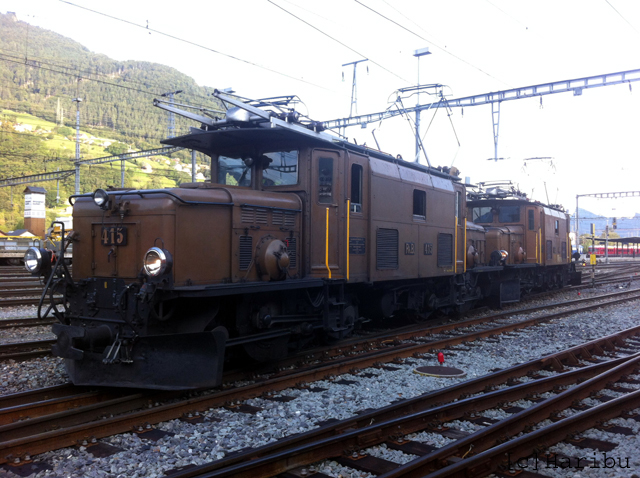 Ge 6/6 I 414 + 415
