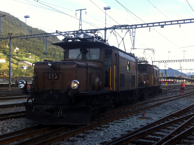 Ge 6/6 I 414 + 415
