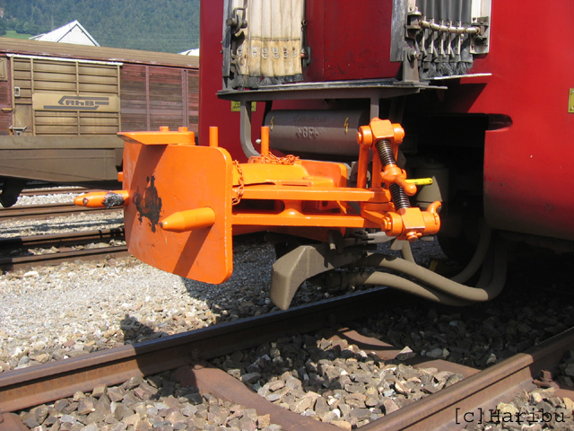 Be 4/4 514 mit Hilfskupplung
20.12.2021 Verkauft an MGB
10.08.2022 Abgabe an Bahnmuseum Bergün
