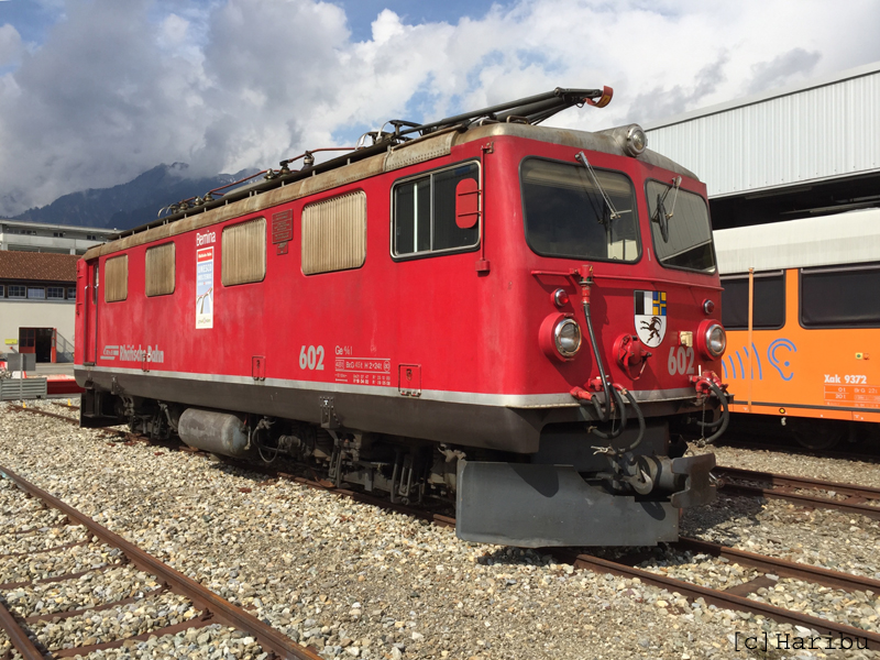 Ge 4/4 I 602
07.03.2012 Leihgabe ans Verkehrshaus Luzern
16.11.2015 zurück aus Verkehrshaus zur RhB
