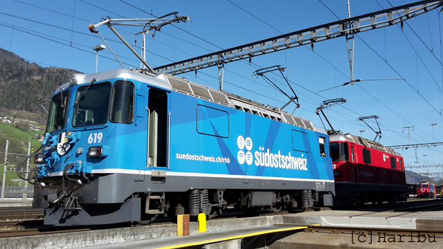 Ge 4/4 II 619
06.03.2024 Abbruch
