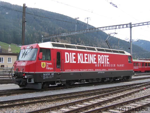 Ge 4/4 III 650
Alte Werbung
