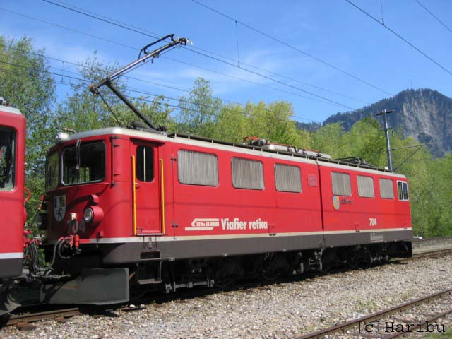Ge 6/6 II 704
04.07.2022 Abbruch
