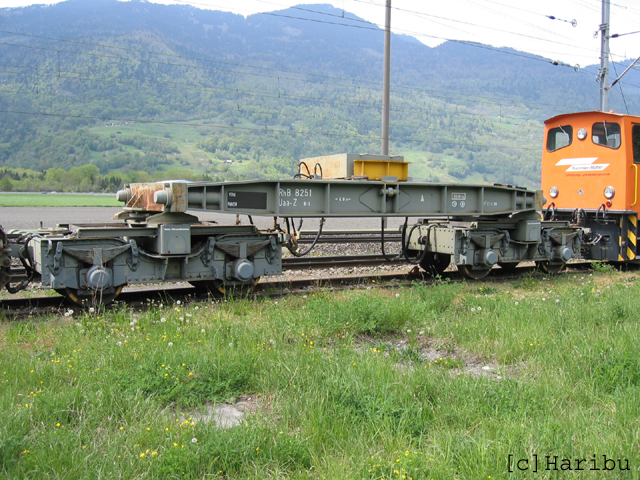 Uaa-z 8251
Drehgestelle V und VI mit Zwischenbrücke A
