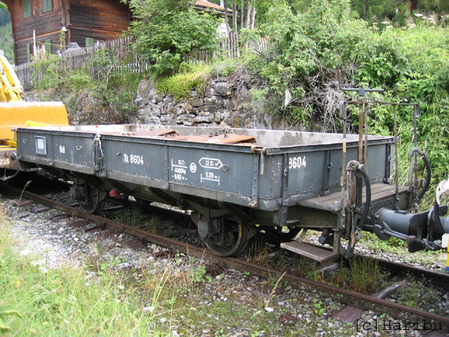 Xk 8604
13.10.2011 ausrangiert (an Albulamuseum Bergün abgegeben)
