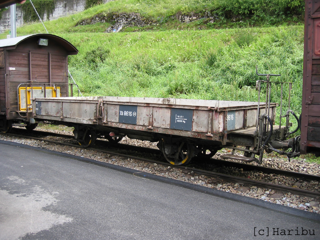 Xk 8616
13.10.2011 ausrangiert (an Albulamuseum Bergün abgegeben)
