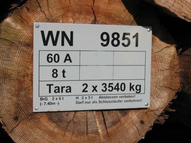 WN 9851
Technische Anschrift
