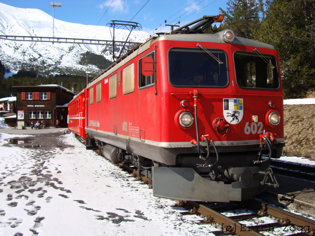 Ge 4/4 I 602
07.03.2012 Leihgabe ans Verkehrshaus Luzern
16.11.2015 zurück aus Verkehrshaus zur RhB
