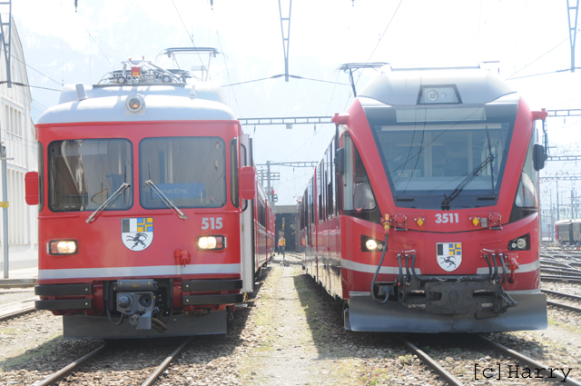 Be 4/4 515
20.12.2021 Verkauft an MGB
07.08.2022 Zurück an RhB
