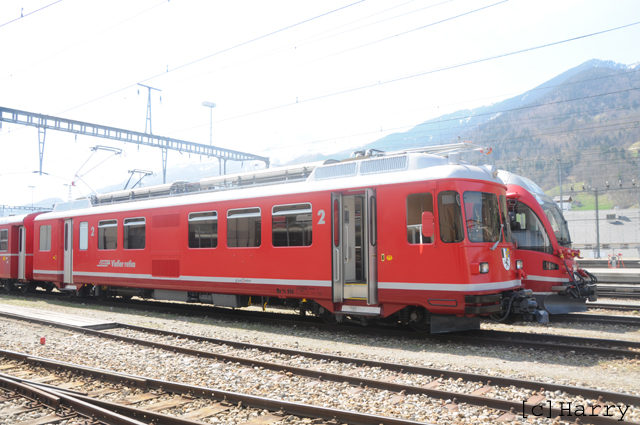 Be 4/4 515
20.12.2021 Verkauft an MGB
07.08.2022 Zurück an RhB
