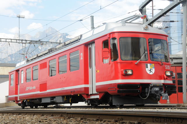 Be 4/4 515
20.12.2021 Verkauft an MGB
07.08.2022 Zurück an RhB
