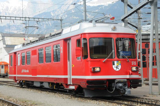 Be 4/4 515
20.12.2021 Verkauft an MGB
07.08.2022 Zurück an RhB
