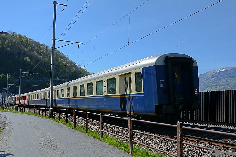 DSF BDe 4/4 80
15.04.2020: Extrazug mit Österreicher Schlierenwagen
