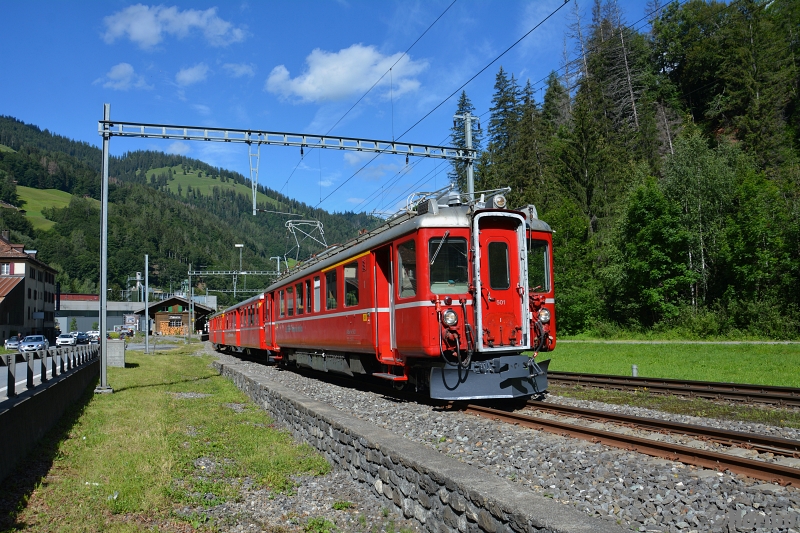 ABe 4/4 501, A 1251, B 2302
12.06.2020: Testfahrt nach Revision von Landquart nach Davos und zurück.
