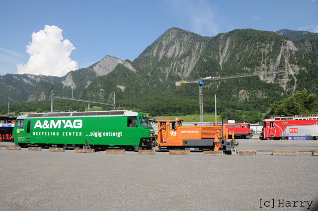 Ge 4/4 III 647
07.06.2013 Neue Werbung "A&M AG"

