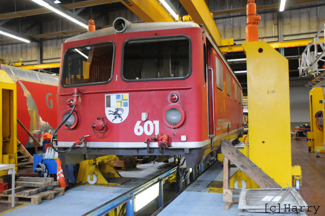 Ge 4/4 I 601
Abbruch 16.11.2010
