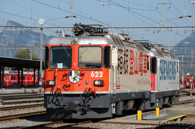 Ge 4/4 II 622
03.08.2010 Neue Werbung "Hakone Zozan Railway"
