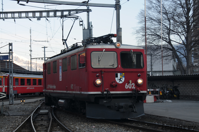 Ge 4/4 I 602
07.03.2012 Leihgabe ans Verkehrshaus Luzern
16.11.2015 zurück aus Verkehrshaus zur RhB
