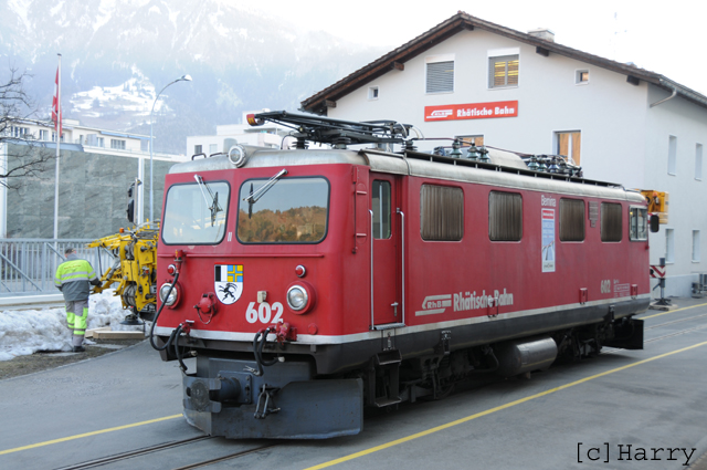 Ge 4/4 I 602
07.03.2012 Leihgabe ans Verkehrshaus Luzern
16.11.2015 zurück aus Verkehrshaus zur RhB
