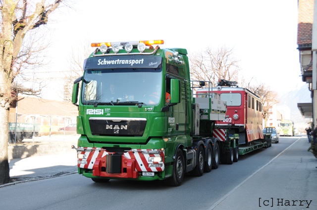 Ge 4/4 I 602
07.03.2012 Leihgabe ans Verkehrshaus Luzern
16.11.2015 zurück aus Verkehrshaus zur RhB
