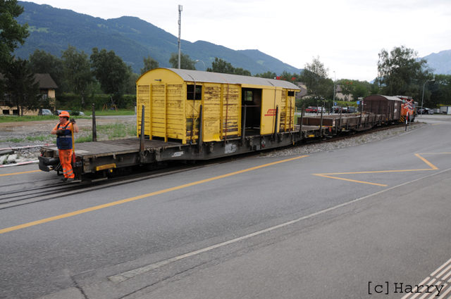 Xk 9327
Ausrangiert 2010. Untergestell für Xk 916 02. Kasten Abbruch 30.08.2012
